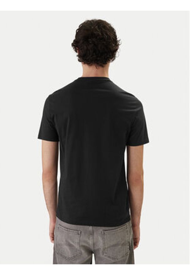 Armani Exchange T-Shirt XM002471 AF10356 UB101 Granatowy Slim Fit. Kolor: niebieski. Materiał: bawełna