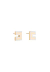 Elisabetta Franchi Kolczyki OR-30B-56E2-V150 Złoty. Materiał: metalowe. Kolor: złoty