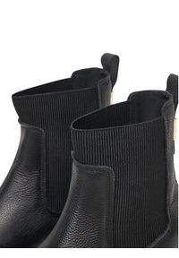 TOMMY HILFIGER - Tommy Hilfiger Sztyblety FW0FW08771 Czarny. Kolor: czarny. Materiał: skóra #2