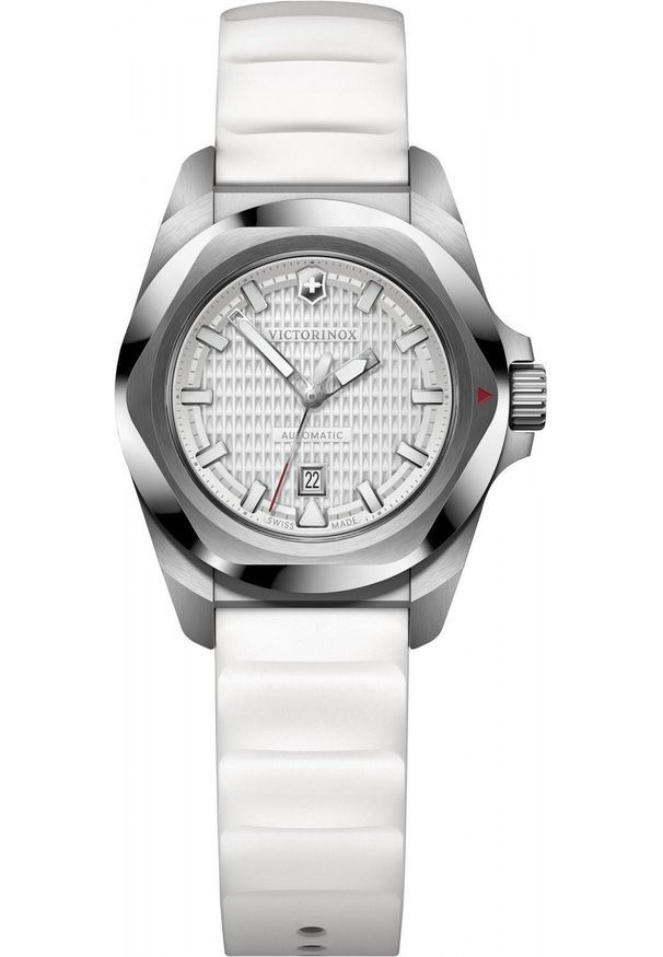 VICTORINOX - Zegarek damski Victorinox 242027 biały. Kolor: biały