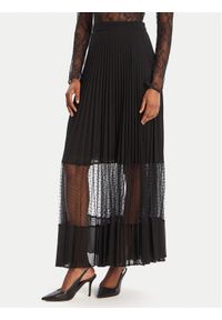 TwinSet - TWINSET Spódnica maxi 252TP2642 Czarny Regular Fit. Kolor: czarny. Materiał: syntetyk