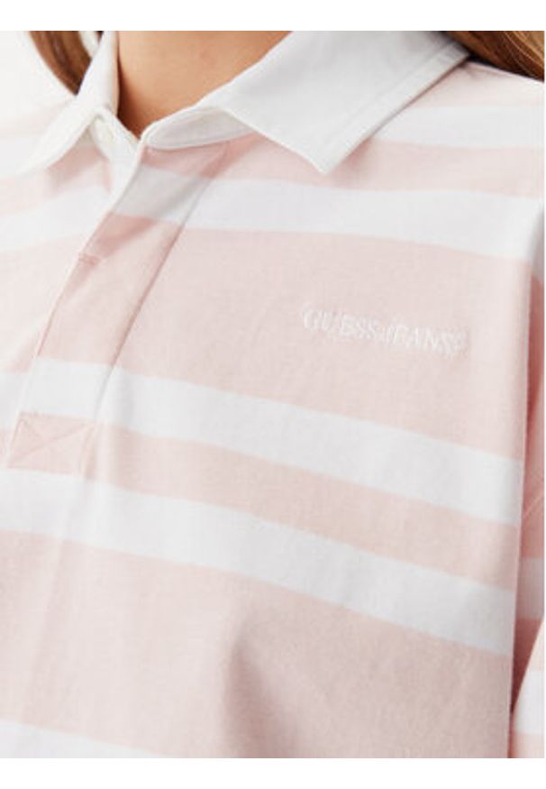 Guess Jeans Bluzka W5RP50 KCPS1 Kolorowy Regular Fit. Materiał: bawełna. Wzór: kolorowy