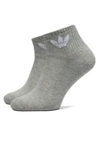 Adidas - adidas Zestaw 3 par wysokich skarpet unisex Mid Crew IJ5612 Kolorowy. Materiał: bawełna, materiał. Wzór: kolorowy #2