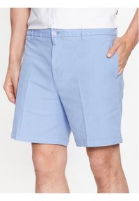 BOSS - Boss Szorty materiałowe 50490563 Niebieski Regular Fit. Kolor: niebieski. Materiał: bawełna
