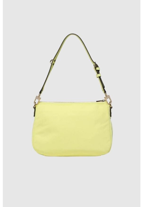 Guess - GUESS Żółta torebka z małym portfelikiem eco gemma. Kolor: żółty