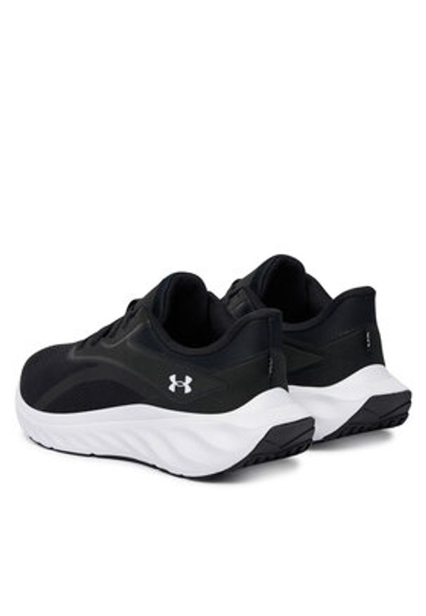 Under Armour Buty do biegania UA Charged+ Ascend 6009827 001 Czarny. Kolor: czarny. Materiał: materiał