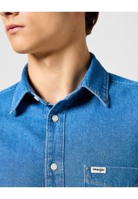 Wrangler - WRANGLER MĘSKA KOSZULA 1 PKT SHIRT MID STONE 112357191 W5X2014179 #3