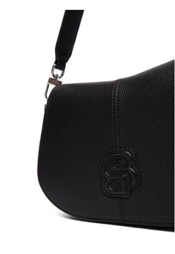 BOSS Torebka 50557908 Czarny. Kolor: czarny. Materiał: skórzane