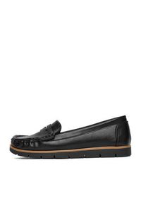 Go Soft Mokasyny CEO-WSS21728-01 Czarny. Kolor: czarny. Materiał: materiał #6