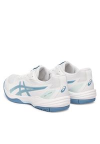 Asics Buty halowe Gel-Task 4 1071A103 Biały. Kolor: biały. Materiał: skóra #5