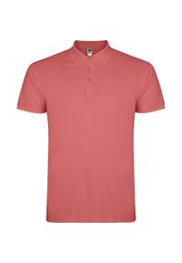 ROLY - Męska Koszulka Polo Star. Typ kołnierza: polo. Kolor: czerwony #1