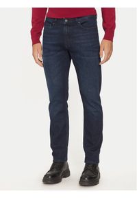 BOSS - Boss Jeansy Delaware 50524018 Granatowy Slim Fit. Kolor: niebieski