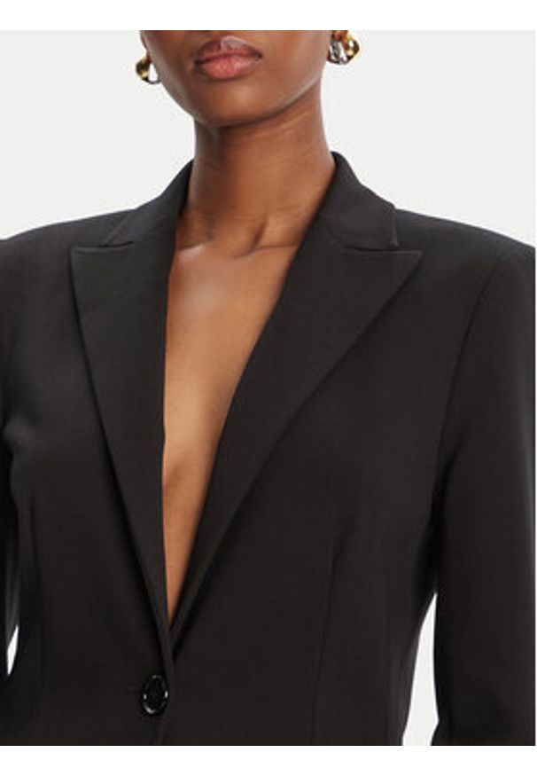 Pinko - PINKO Marynarka 104903 A24C Czarny Regular Fit. Kolor: czarny. Materiał: syntetyk