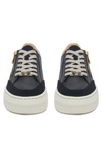 Rieker Sneakersy M1912-00 Czarny. Kolor: czarny. Materiał: skóra #7