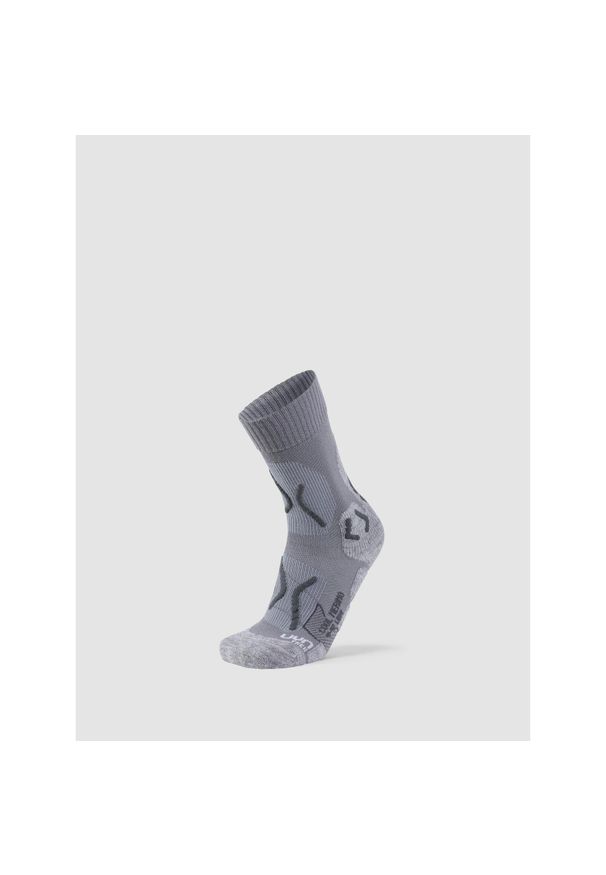 UYN - Trekking Cool Merino Socks. Kolor: szary. Sport: turystyka piesza
