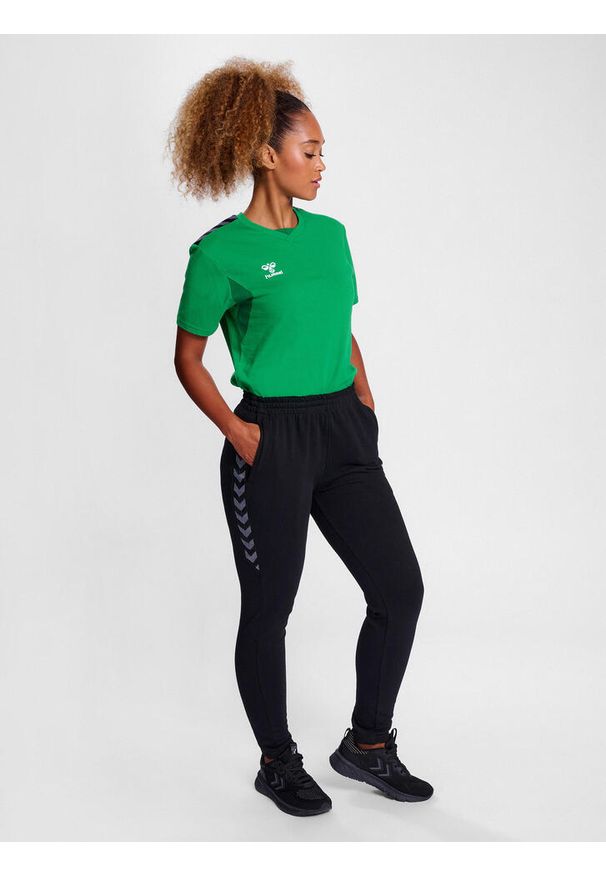 Koszulka damska Hummel Authentic. Kolor: zielony. Sport: piłka nożna