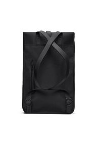 Rains Plecak Backpack W3 13000 Czarny. Kolor: czarny. Materiał: materiał
