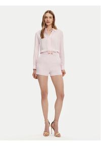 Elisabetta Franchi Szorty materiałowe SH-007-51E2-V240 Różowy Regular Fit. Kolor: różowy. Materiał: syntetyk #2