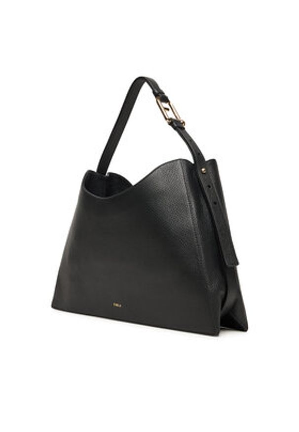 Furla Torebka WB01246 HSF000 CN O6000 Czarny. Kolor: czarny. Materiał: skórzane