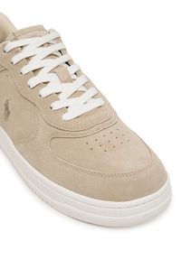 Polo Ralph Lauren Sneakersy 809973704001 Beżowy. Kolor: beżowy. Materiał: skóra, zamsz