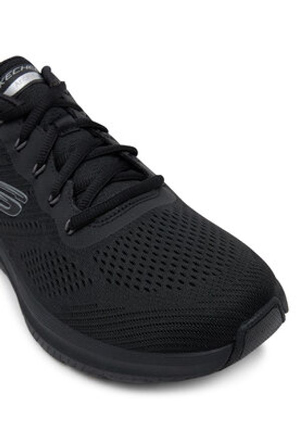 skechers - Skechers Sneakersy Arch Fit 2.0 232700/BBK Czarny. Kolor: czarny. Materiał: materiał