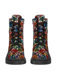 Rieker Trzewiki Y2440-90 Kolorowy. Materiał: materiał. Wzór: kolorowy #5