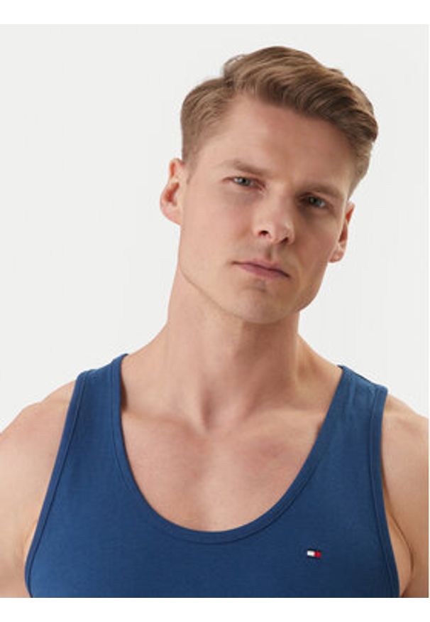 TOMMY HILFIGER - Tommy Hilfiger Komplet tank topów UM0UM03867 Kolorowy Slim Fit. Materiał: bawełna. Wzór: kolorowy