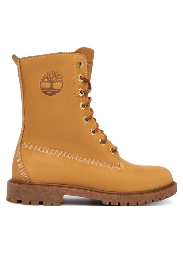 Timberland Trzewiki 8 Inch Lace Up TB0A43MXEN11 Pomarańczowy. Kolor: pomarańczowy. Materiał: skóra