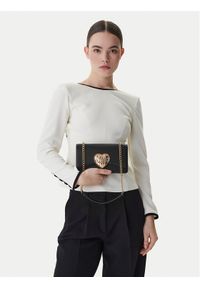 Love Moschino - LOVE MOSCHINO Torebka JC4147PP1OL1600A Czarny. Kolor: czarny. Materiał: skórzane #1