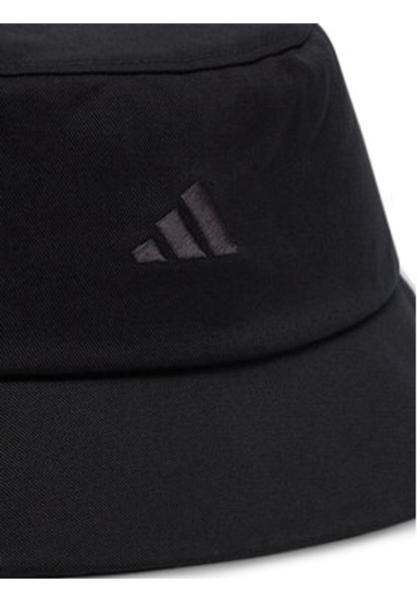 Adidas - adidas Kapelusz 3-Stripes JE5660 Czarny. Kolor: czarny. Materiał: materiał, bawełna