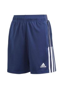 Adidas - Spodenki dla dzieci adidas Tiro 21 Training Shorts granatowe GK9681. Kolor: niebieski