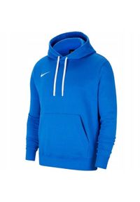 Nike - Damska Bluza Z Kapturem Park 20 Raglan. Typ kołnierza: kaptur. Kolor: niebieski. Długość rękawa: raglanowy rękaw