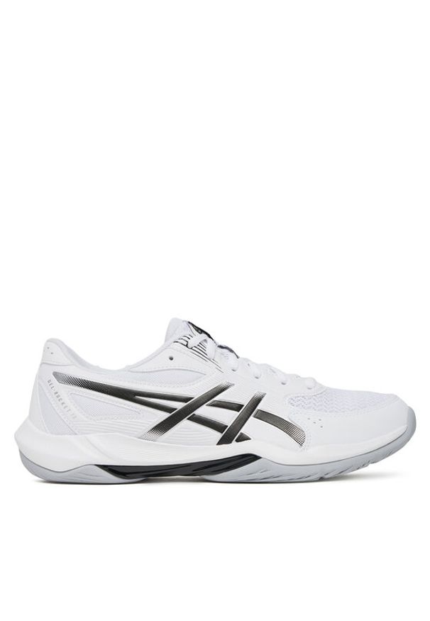 Asics Buty halowe Gel-Rocket 12 1071A116 Biały. Kolor: biały. Materiał: materiał