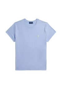 Polo Ralph Lauren T-Shirt 211B14605019 Niebieski jasny Classic Fit. Typ kołnierza: polo. Kolor: niebieski. Materiał: bawełna #3