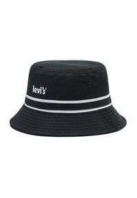 Levi's® Kapelusz Bucket D6627-0002 Czarny. Kolor: czarny. Materiał: materiał