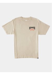 DC T-Shirt Defiant Tees ADYZT05309 Beżowy Regular Fit. Kolor: beżowy. Materiał: bawełna #7