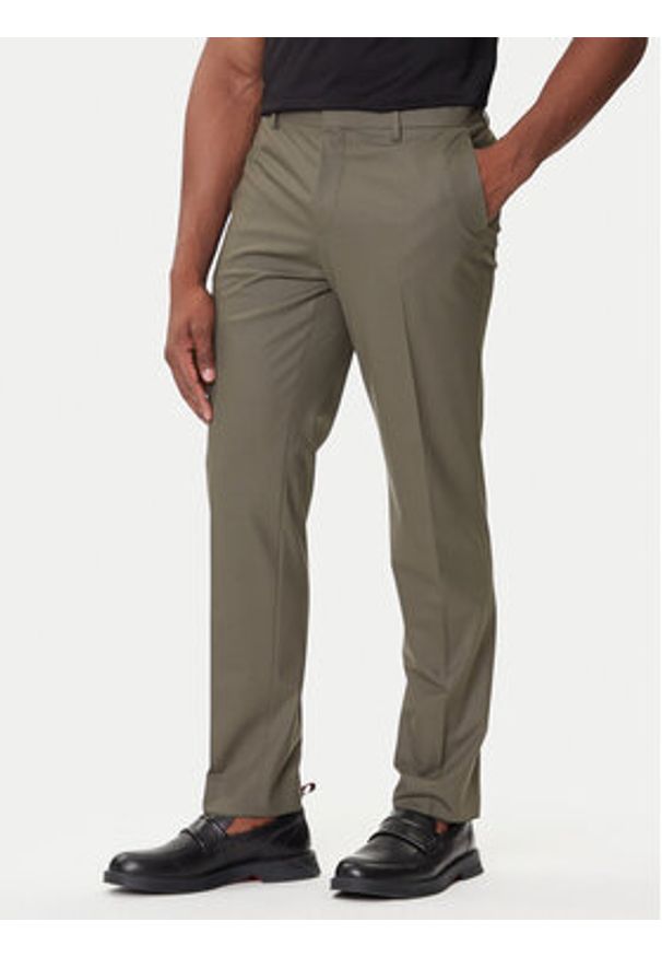 Hugo - HUGO Garnitur Henry/Getlin232X 50530116 Zielony Slim Fit. Kolor: zielony. Materiał: syntetyk