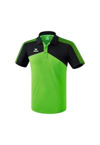 ERIMA - Dziecięca koszulka polo Erima Premium One 2.0. Typ kołnierza: polo. Kolor: zielony, czarny, wielokolorowy #1