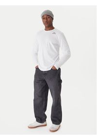 Kappa Komplet longsleeve Logo Saro 37216LW Biały Regular Fit. Kolor: biały. Materiał: bawełna. Długość rękawa: długi rękaw #3