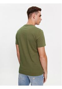 Guess T-Shirt Logo M2YI71 I3Z14 Zielony Slim Fit. Kolor: zielony. Materiał: bawełna