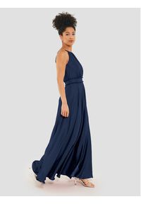 Swing Sukienka wieczorowa 5AE00900 Granatowy Regular Fit. Kolor: niebieski. Materiał: syntetyk. Styl: wizytowy #6