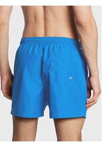 Calvin Klein Swimwear Szorty kąpielowe KM0KM00794 Niebieski Regular Fit. Kolor: niebieski. Materiał: syntetyk #3