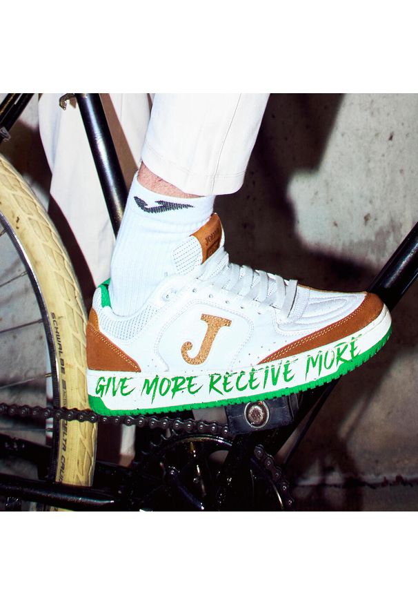 Joma - Buty sportowe Sneakersy męskie, C.Flexys Men 25 CFLEXS. Kolor: biały. Sport: bieganie