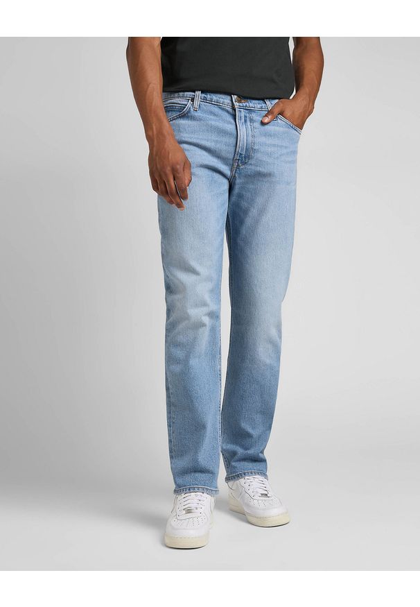 Lee - LEE WEST MĘSKIE SPODNIE JEANSOWE JEANSY WORN NEW HILL L70WMWIR 112142552. Okazja: na co dzień, na spacer. Sezon: lato. Styl: sportowy, klasyczny, elegancki, casual
