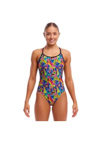 FUNKITA - Menstruacyjny strój kąpielowy damski Funkita Colour Funk Secure. Kolor: wielokolorowy. Materiał: poliester