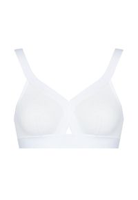 DKNY Biustonosz bezfiszbinowy DK4084 Biały. Kolor: biały. Materiał: syntetyk