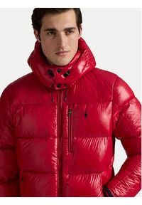 Polo Ralph Lauren Kurtka puchowa 710968281004 Czerwony Regular Fit. Typ kołnierza: polo. Kolor: czerwony. Materiał: syntetyk #3