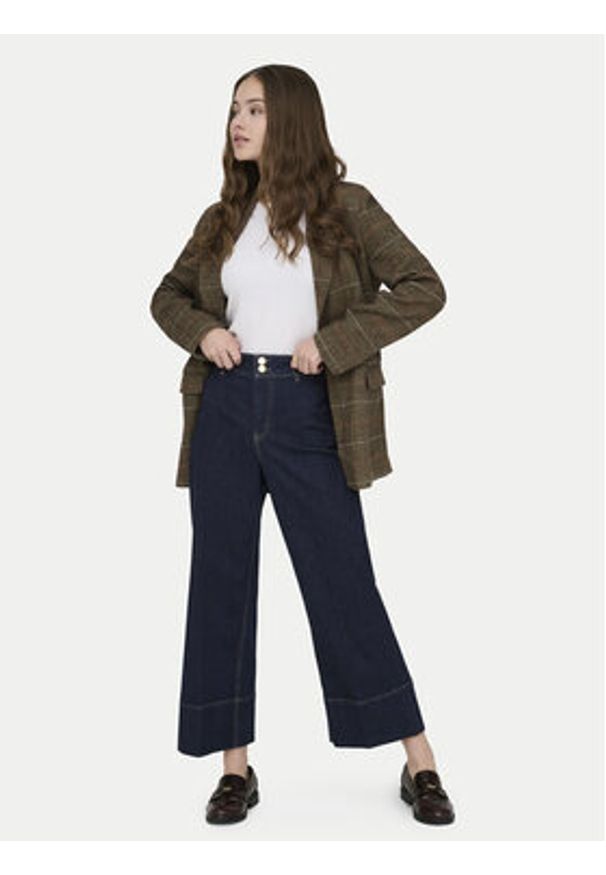 only - ONLY Jeansy Onlmadison 15370485 Niebieski Wide Leg. Kolor: niebieski