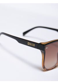 Big-Star - Okulary przeciwsłoneczne damskie Ambera 803. Kolor: brązowy