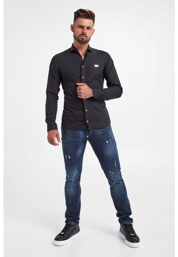 Philipp Plein - Koszula męska PHILIPP PLEIN. Wzór: aplikacja